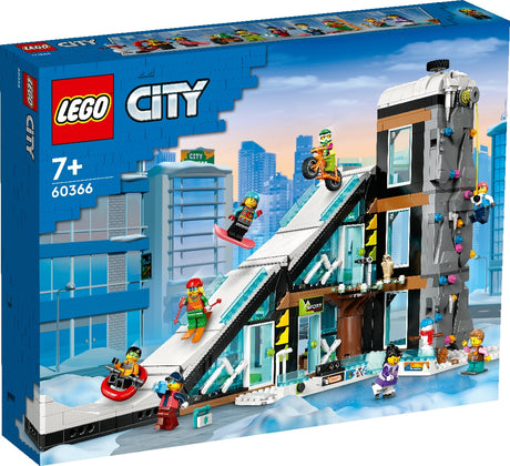 LEGO CITY SKI AND CLIMBING CENTER 60366 AGE: 7+