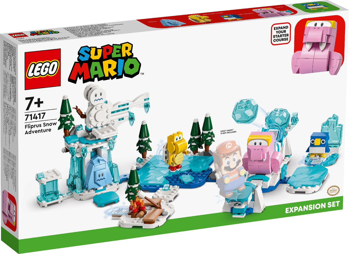 LEGO SUPER MARIO FLIPRUS SNOW ADVENTURE EXPANSION SET 71417 AGE: 7+