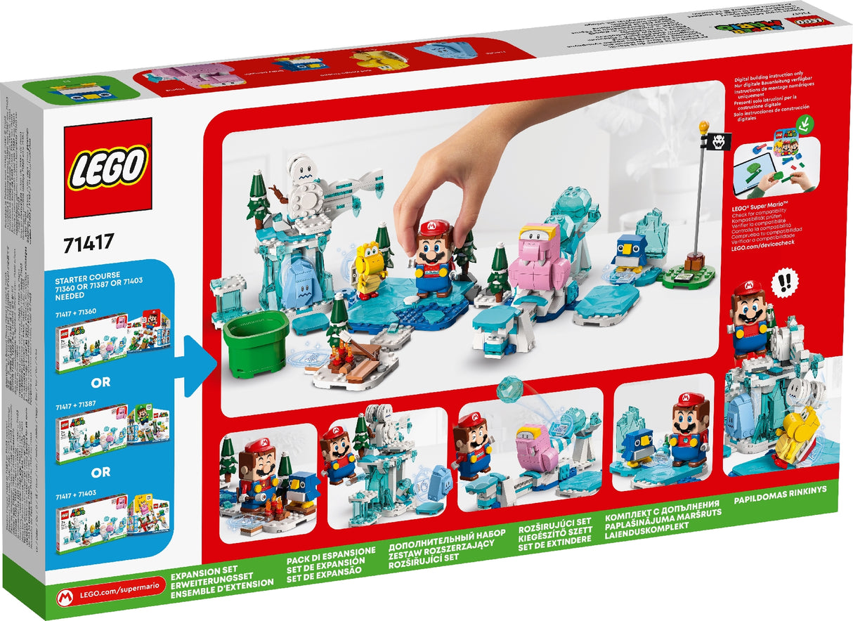 LEGO SUPER MARIO FLIPRUS SNOW ADVENTURE EXPANSION SET 71417 AGE: 7+