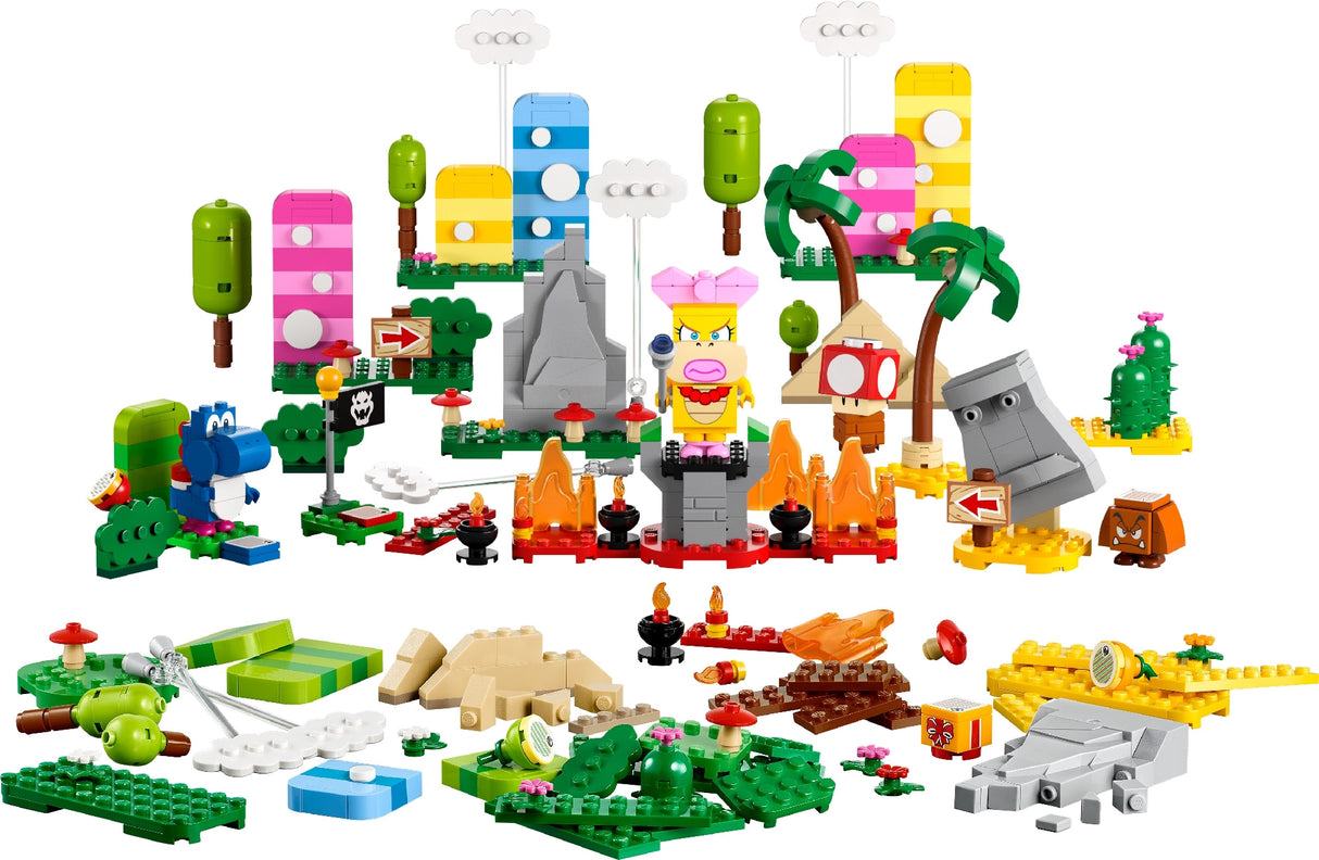 LEGO SUPER MARIO CREATIVITY TOOLBOX MAKER SET 71418 AGE: 6+