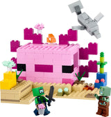 LEGO MINECRAFT THE AXOLOTL HOUSE 21247 AGE: 7+