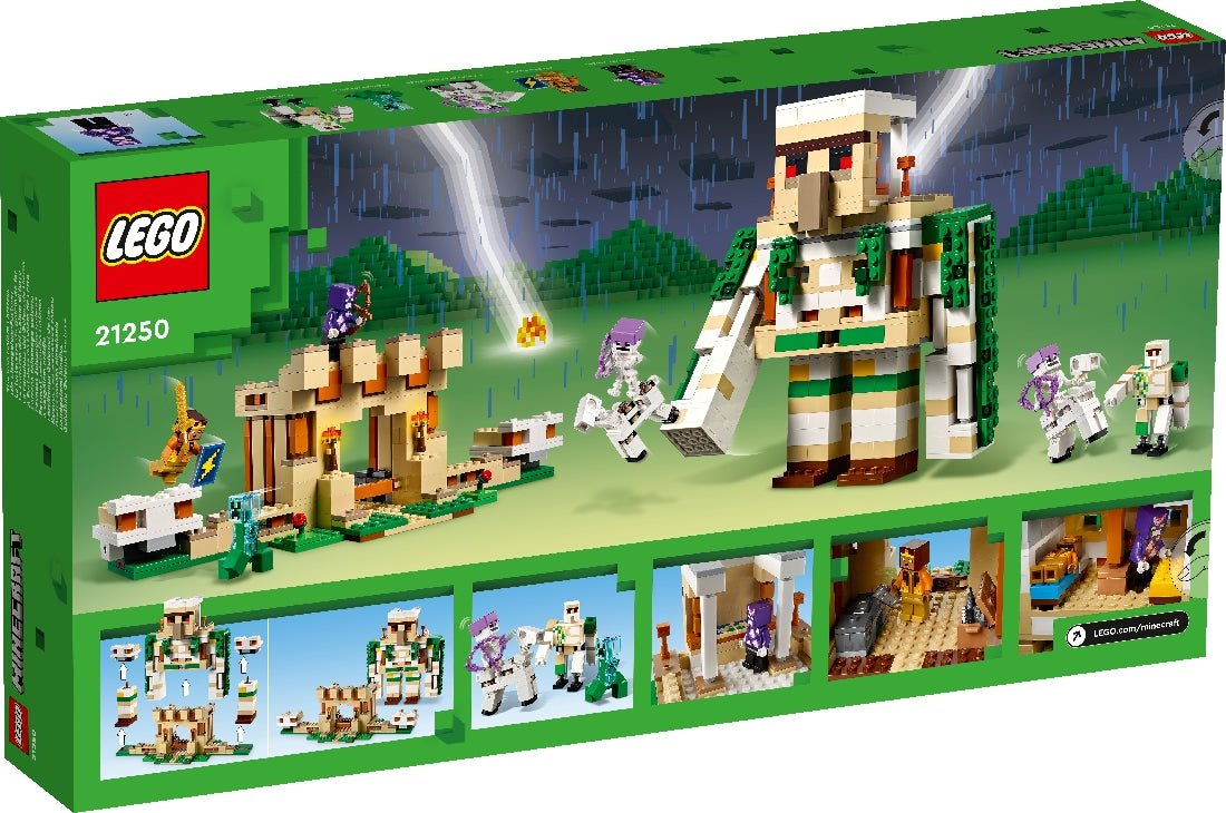 LEGO MINECRAFT THE IRON GOLEM FORTRESS 21250 AGE: 9+