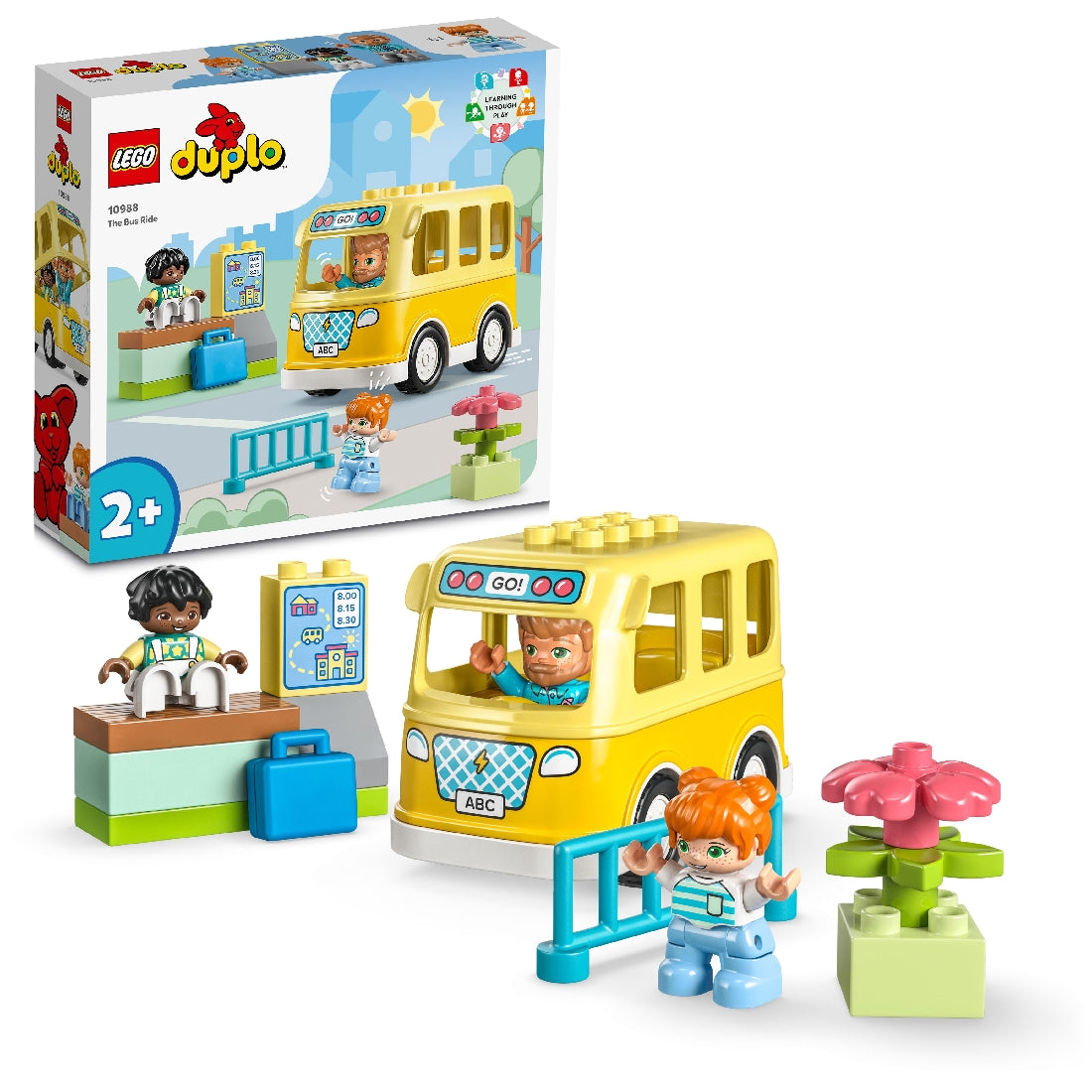 LEGO DUPLO THE BUS RIDE 10988 AGE: 2+