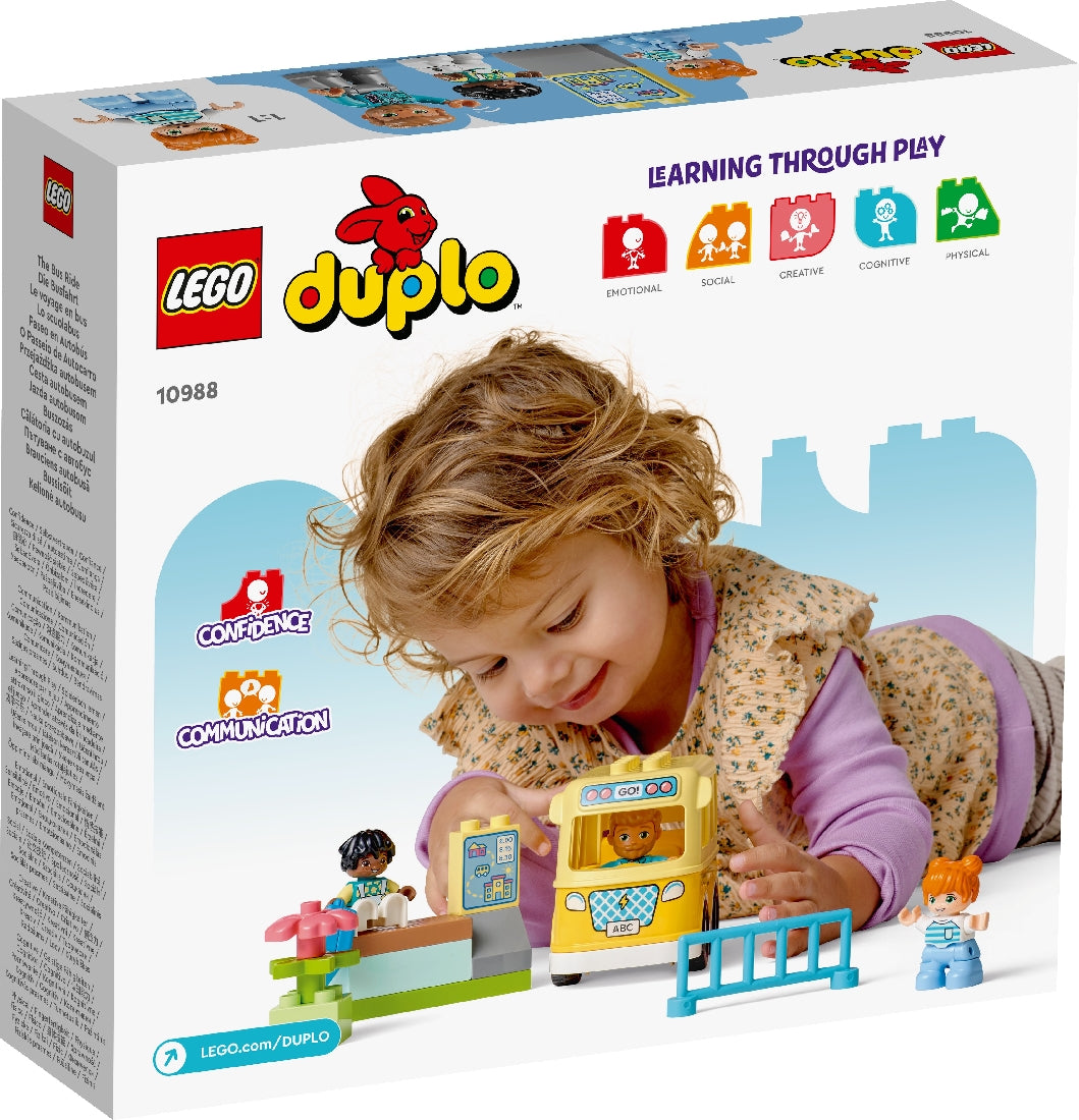 LEGO DUPLO THE BUS RIDE 10988 AGE: 2+