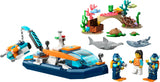 LEGO CITY EXPLORER DIVER BOAT 60377 AGE: 5+