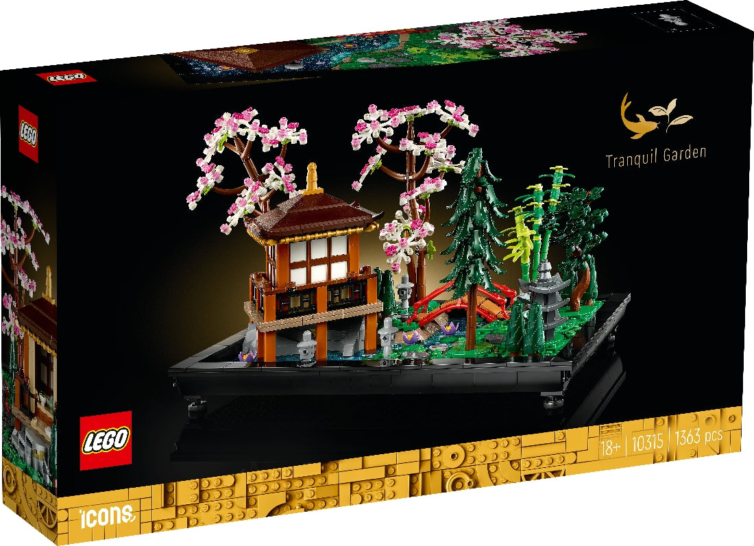 LEGO ICONS TRANQUIL GARDEN 10315 AGE: 18+