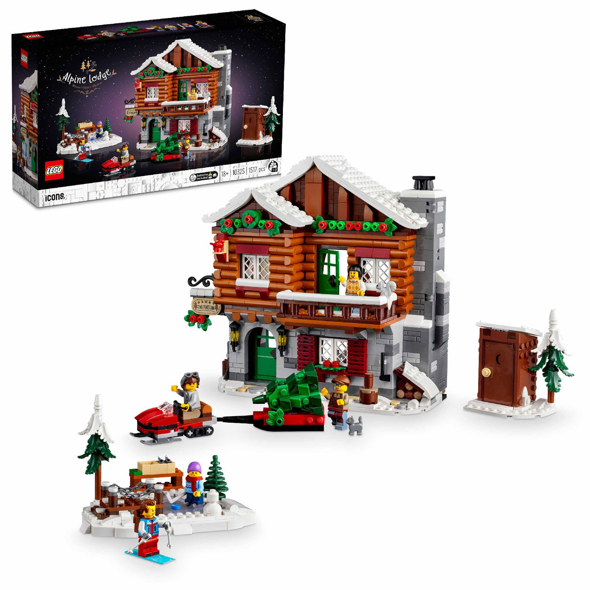 LEGO ICONS ALPINE LODGE 10325 AGE: 18+