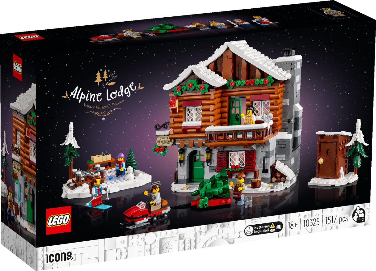 LEGO ICONS ALPINE LODGE 10325 AGE: 18+