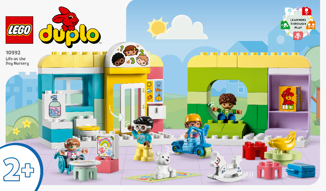 LEGO DUPLO LIFE AT THE DAY-CARE CENTER 10992 AGE: 2+