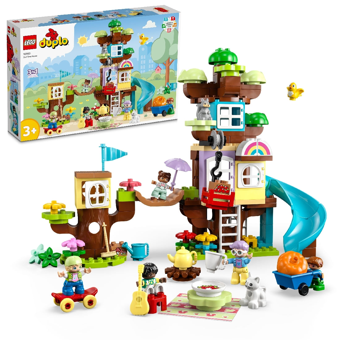 LEGO DUPLO 3IN1 TREE HOUSE 10993 AGE: 3+