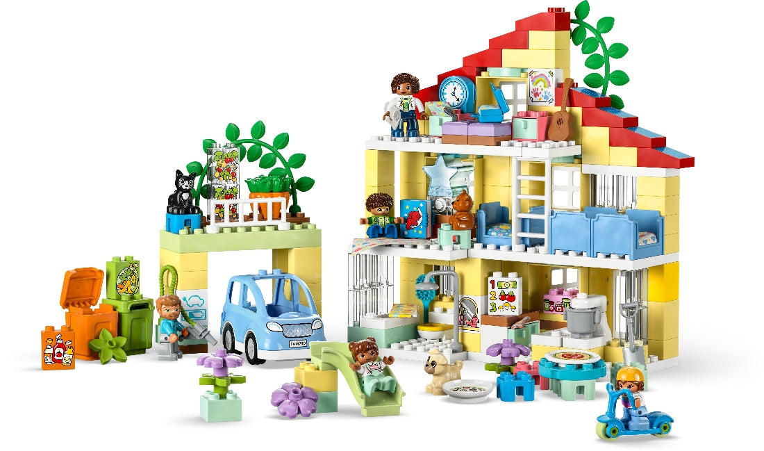 LEGO DUPLO TOWN 3IN1 FAMILY HOUSE 10994 AGE: 3+