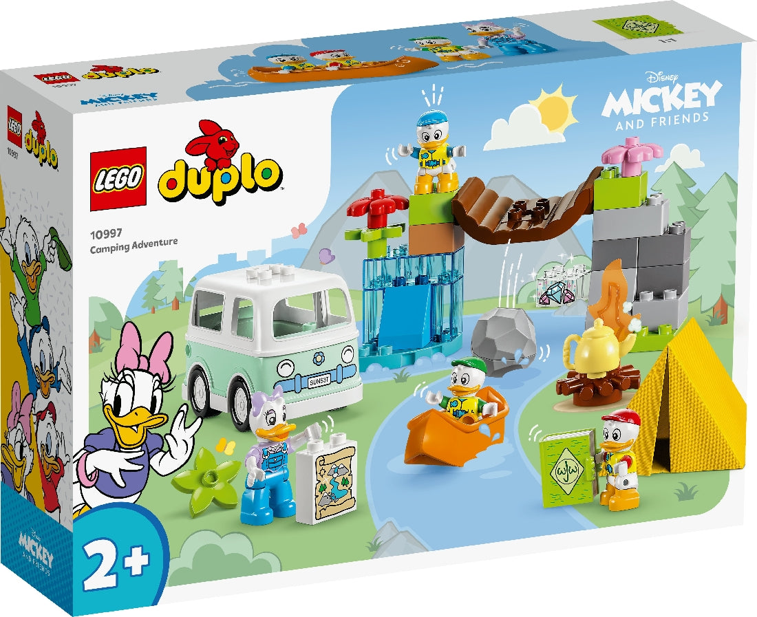 LEGO DUPLO DISNEY MICKEY AND FRIENDS CAMPING ADVENTURE 10997 AGE: 2+