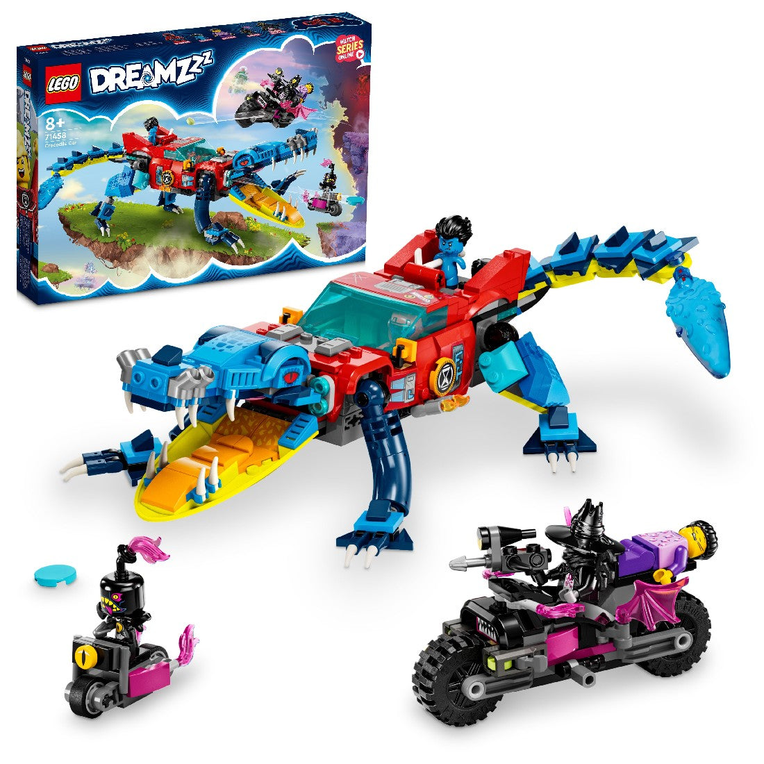 LEGO DREAMZZZ CROCODILE CAR 71458 AGE: 8+