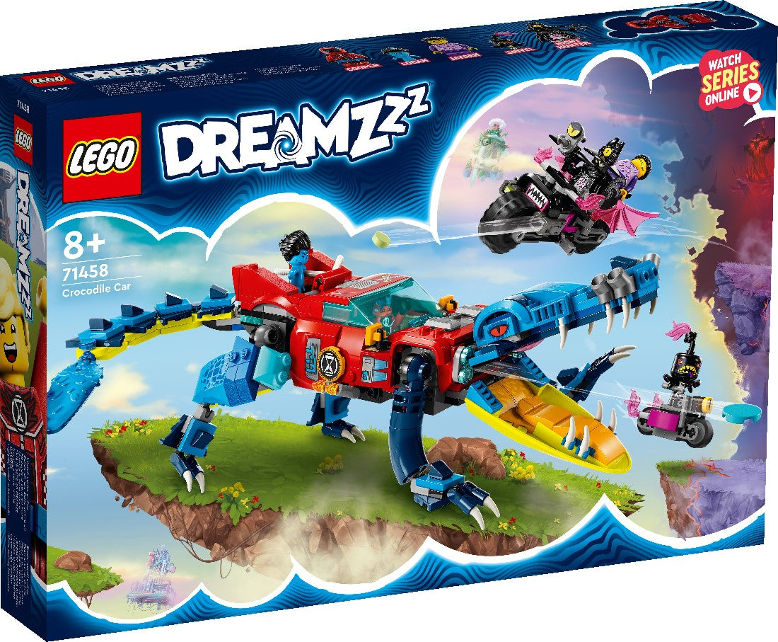 LEGO DREAMZZZ CROCODILE CAR 71458 AGE: 8+