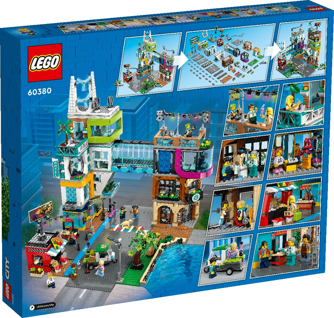 LEGO CITY DOWNTOWN 60380 AGE: 8+