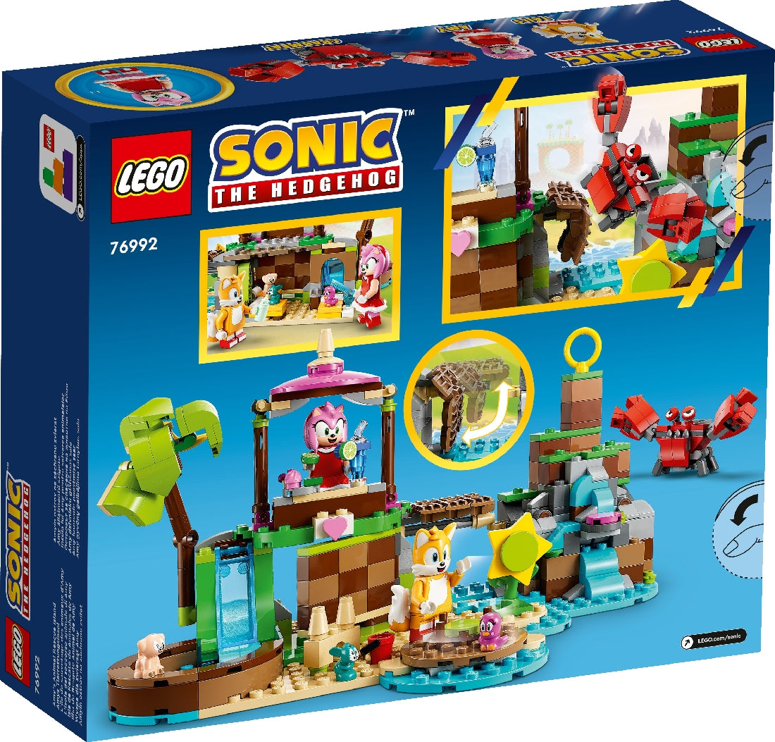 LEGO SONIC THE HEDGEHOG AMY'S ANIMAL RESCUE 76992 AGE: 7+