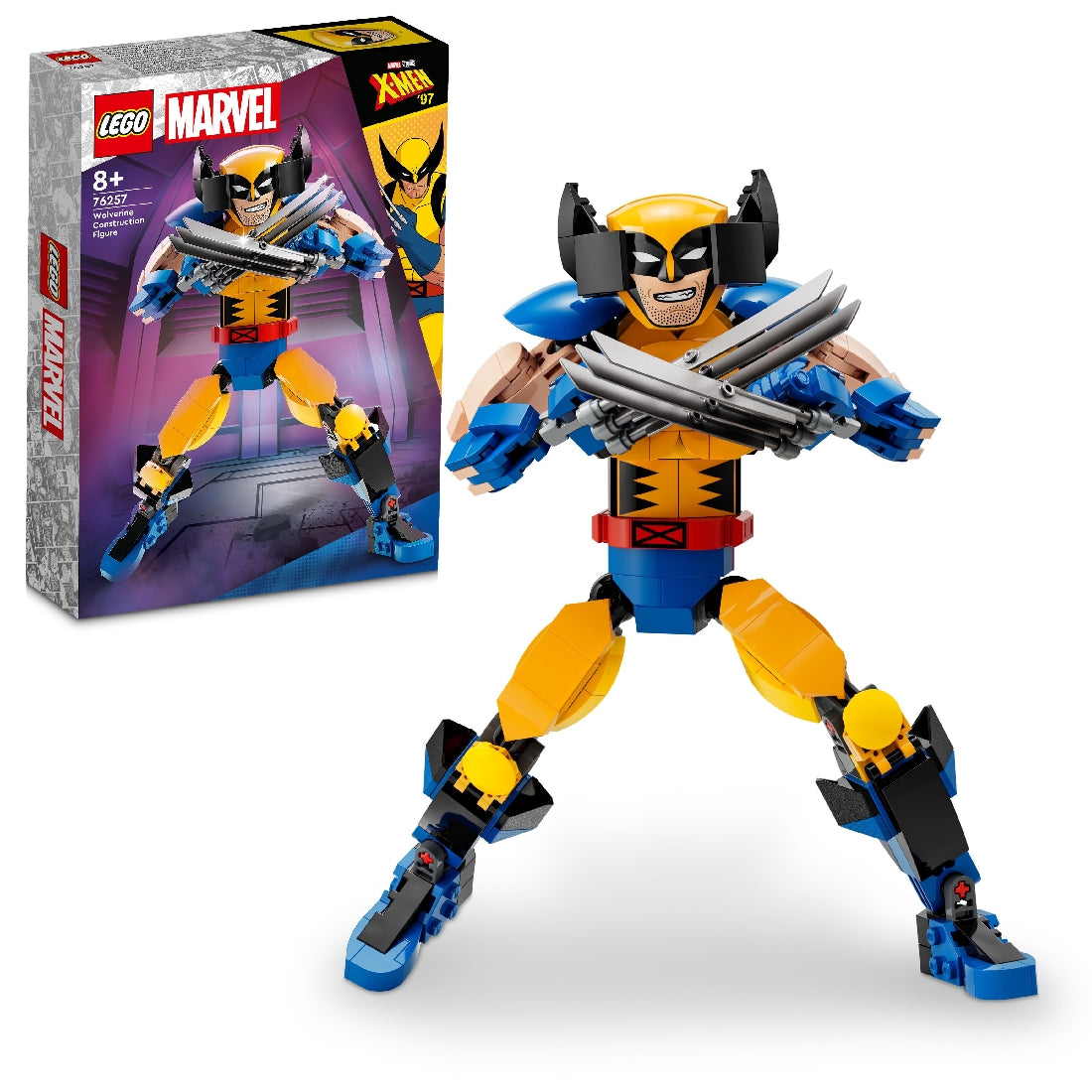 LEGO MARVEL WOLVERINE CONSTRUCTION FIGURE 76257 AGE: 8+