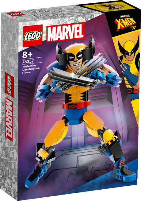 LEGO Marvel Wolverine Construction Figure 76257 Age: 8+