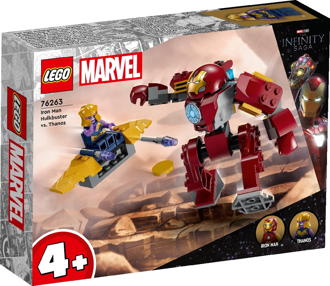 LEGO MARVEL IRON MAN HULKBUSTER VS THANOS 76263 AGE: 4+