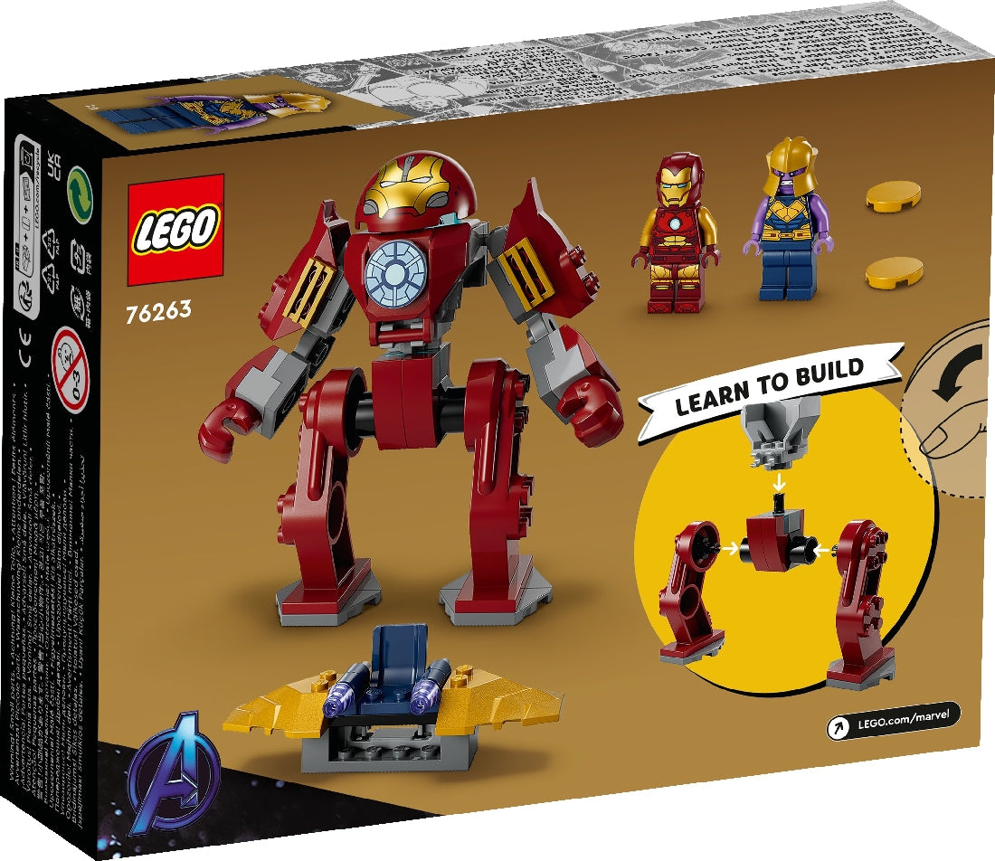 LEGO MARVEL IRON MAN HULKBUSTER VS THANOS 76263 AGE: 4+