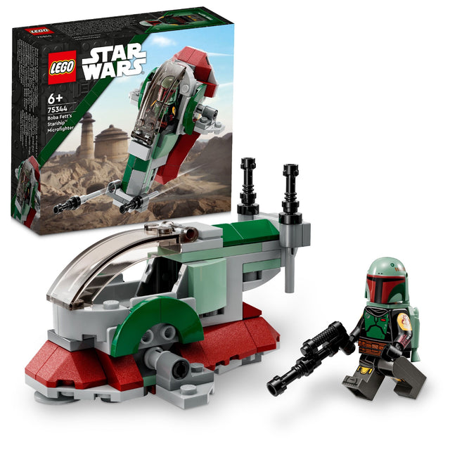 LEGO STAR WARS BOBA FETT'S STARSHIP MICROFIGHTER 75344 AGE: 6+