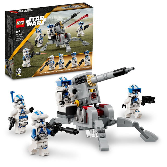 LEGO STAR WARS 501ST BATTLE PACK 75345 AGE: 8+