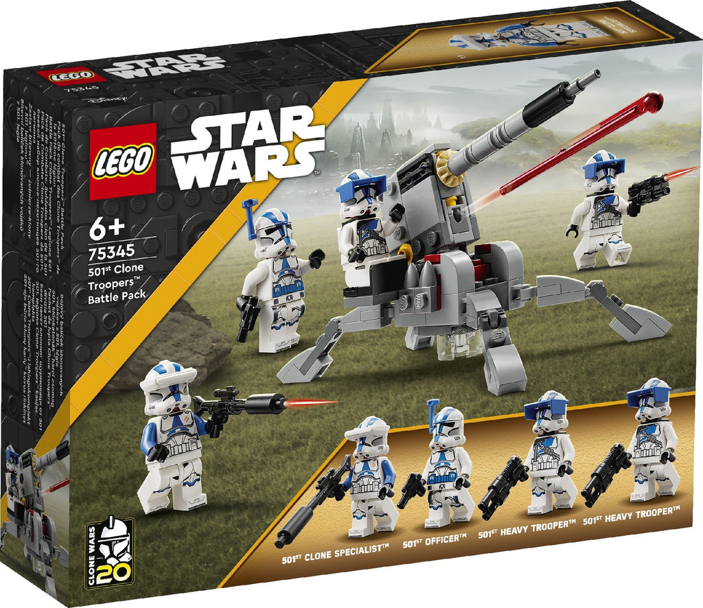 LEGO STAR WARS 501ST BATTLE PACK 75345 AGE: 8+