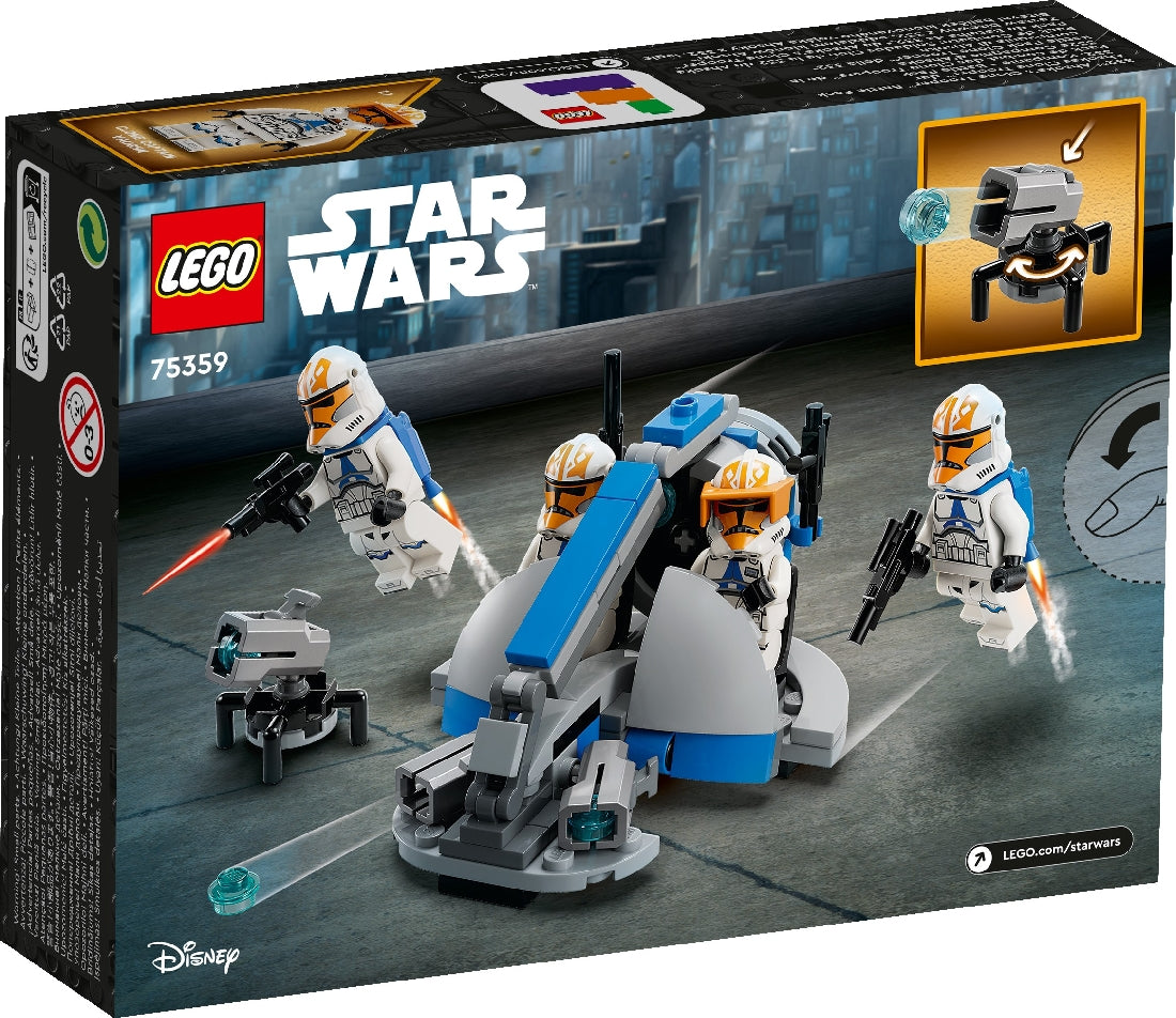 LEGO STAR WARS 332ND AHSOKA'S CLONE TROOPER BATTLE PACK 75359 AGE: 8+