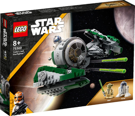 LEGO STAR WARS YODA'S JEDI STARFIGHTER 75360 AGE: 8+