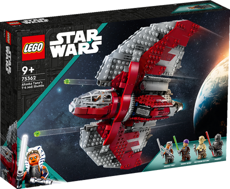 LEGO STAR WARS AHSOKA TANO'S T-6 JEDI SHUTTLE 75362 AGE: 9+