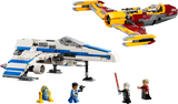 LEGO STAR WARS NEW REPUBLIC E-WING VS. SHIN HATI'S STARFIGHTER 75364 AGE: 9+