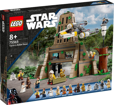 LEGO STAR WARS YAVIN IV REBEL BASE 75365 AGE: 8+