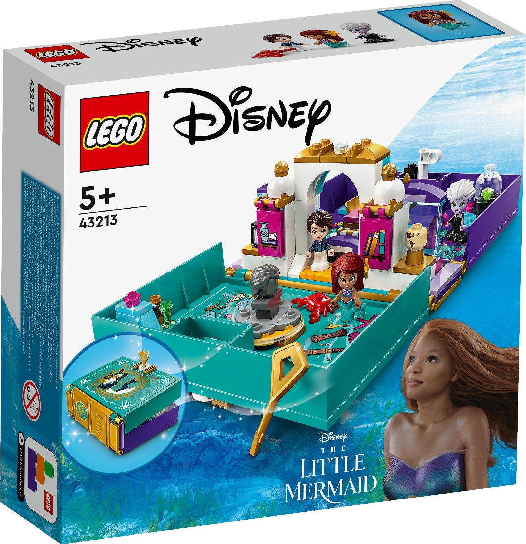 LEGO DISNEY PRINCESS THE LITTLE MERMAID STORY BOOK 43213 AGE: 7+