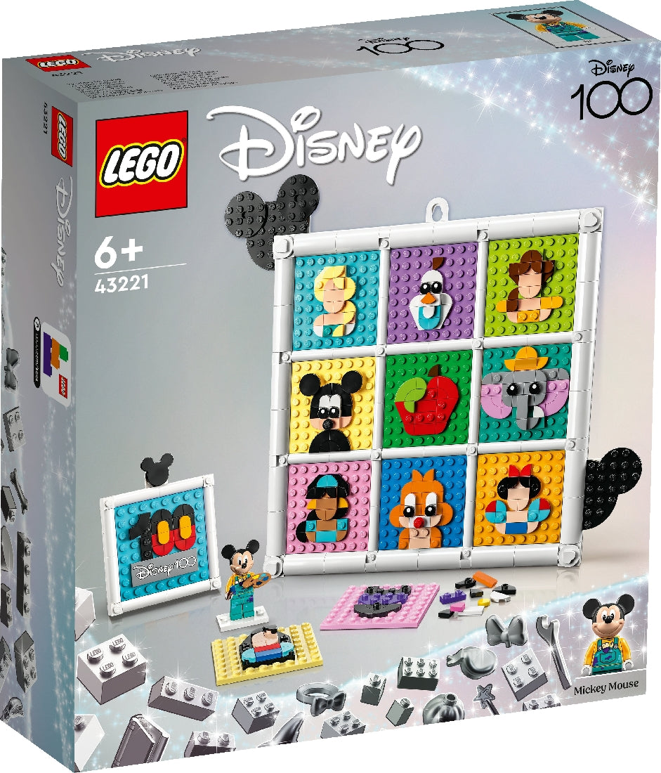 LEGO DISNEY 100 YEARS OF DISNEY ANIMATION ICONS 43221 AGE: 6+