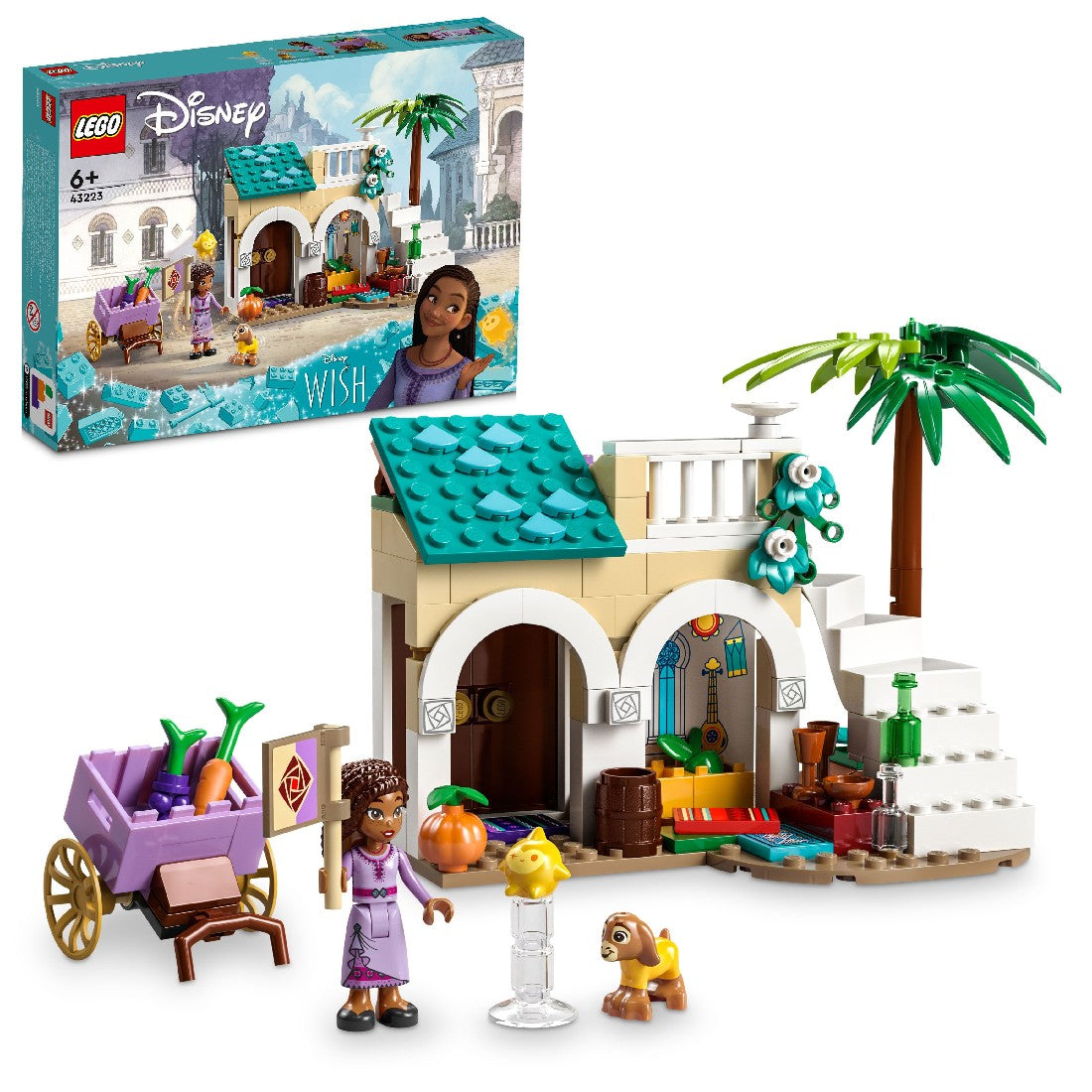 LEGO DISNEY ASHA IN THE CITY OF ROSAS 43223 AGE: 6+