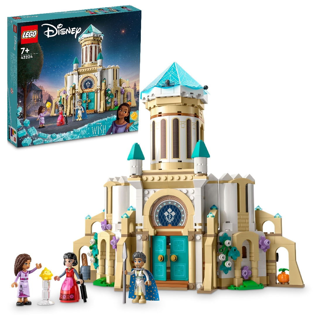 LEGO DISNEY KING MAGNIFICO'S CASTLE 43224 AGE: 7+