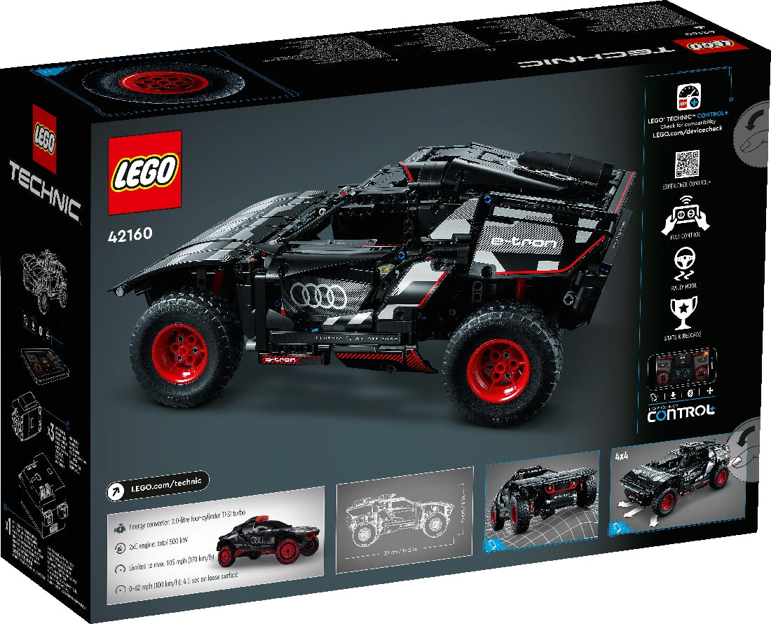 LEGO TECHNIC AUDI RS Q E-TRON 42160 AGE: 10+