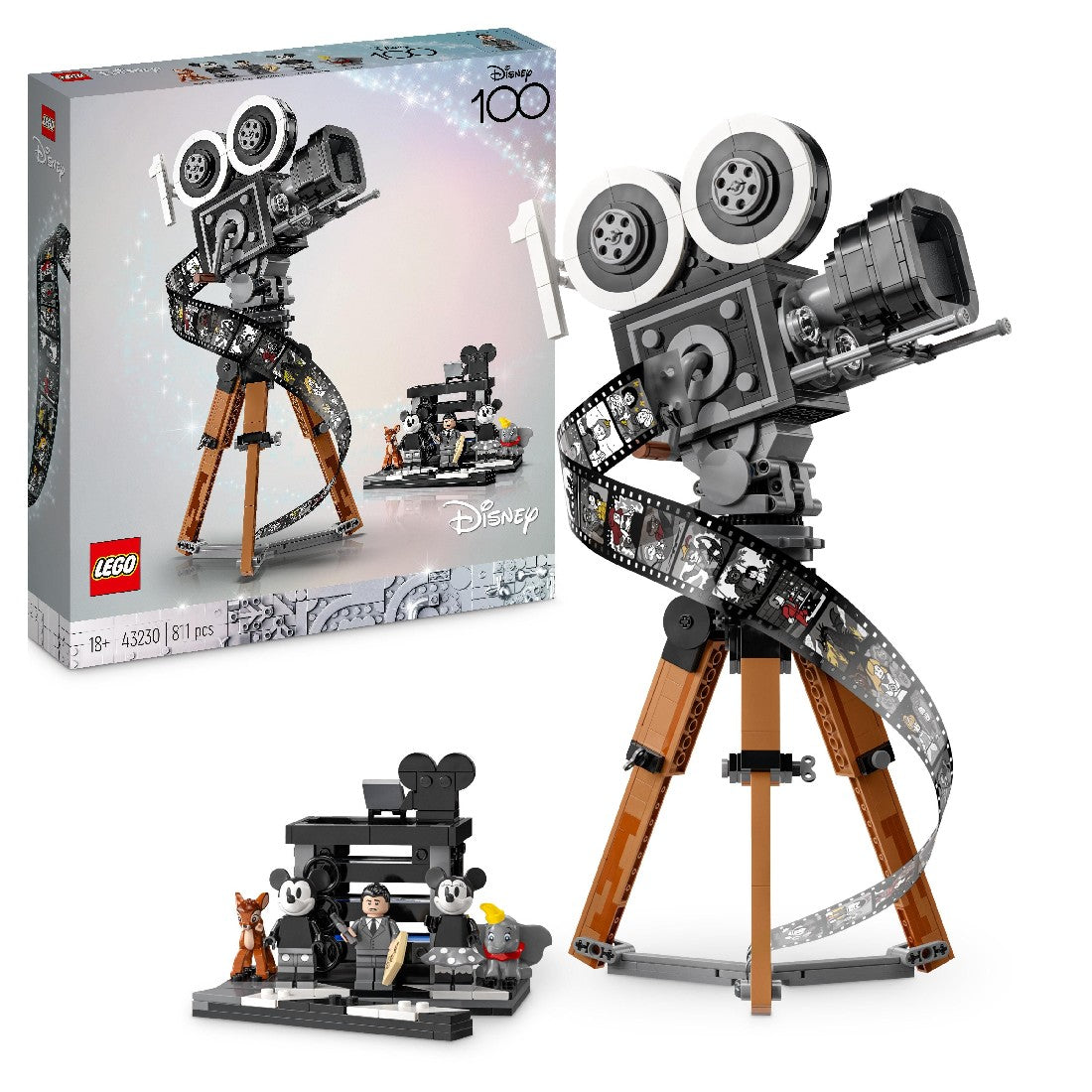 LEGO Disney Classic Walt Disney Tribute Camera 43230 Age: 18+
