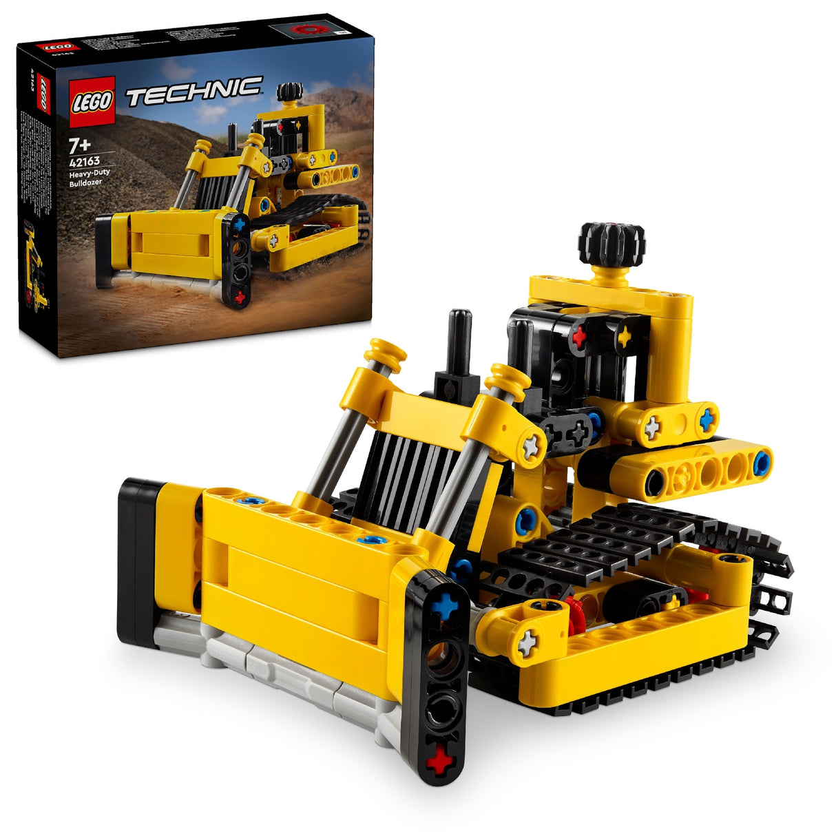 LEGO TECHNIC HEAVY-DUTY BULLDOZER 42163 AGE: 7+