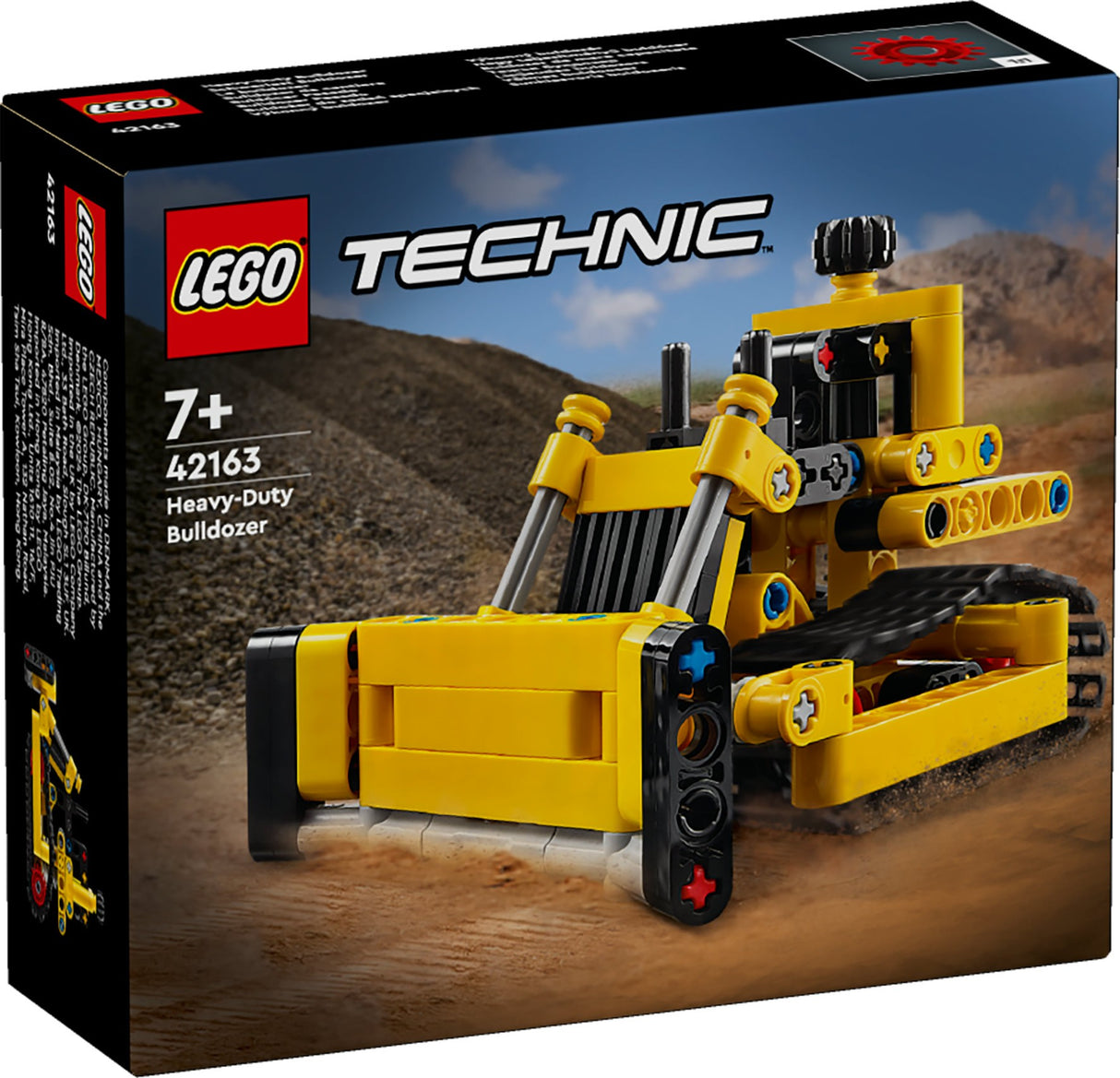 LEGO TECHNIC HEAVY-DUTY BULLDOZER 42163 AGE: 7+