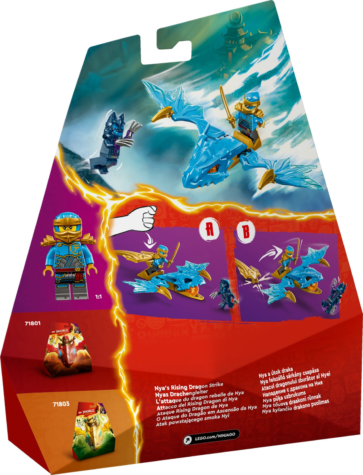 LEGO Ninjago Nya's Rising Dragon Strike 71802 Age: 6+