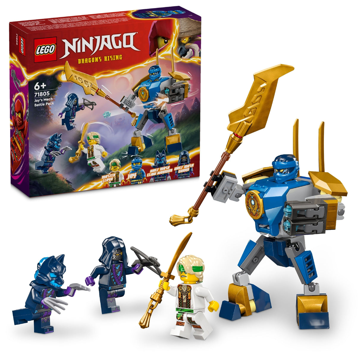 LEGO Ninjago Jay's Mech Battle Pack 71805 Age: 6+