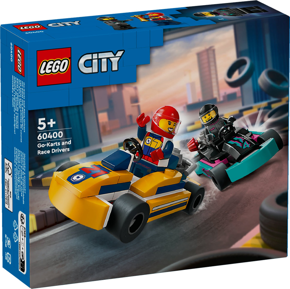 LEGO City Go-karts And Race Drivers 60400 Age: 5+