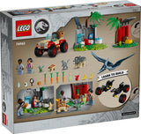 LEGO JURASSIC WORLD BABY DINOSAUR RESCUE CENTRE 76963 AGE: 4+