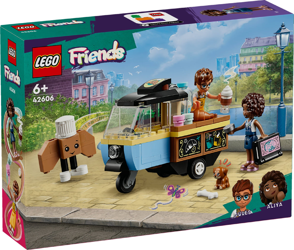 LEGO FRIENDS MOBILE BAKERY FOOD CART 42606 AGE: 6+