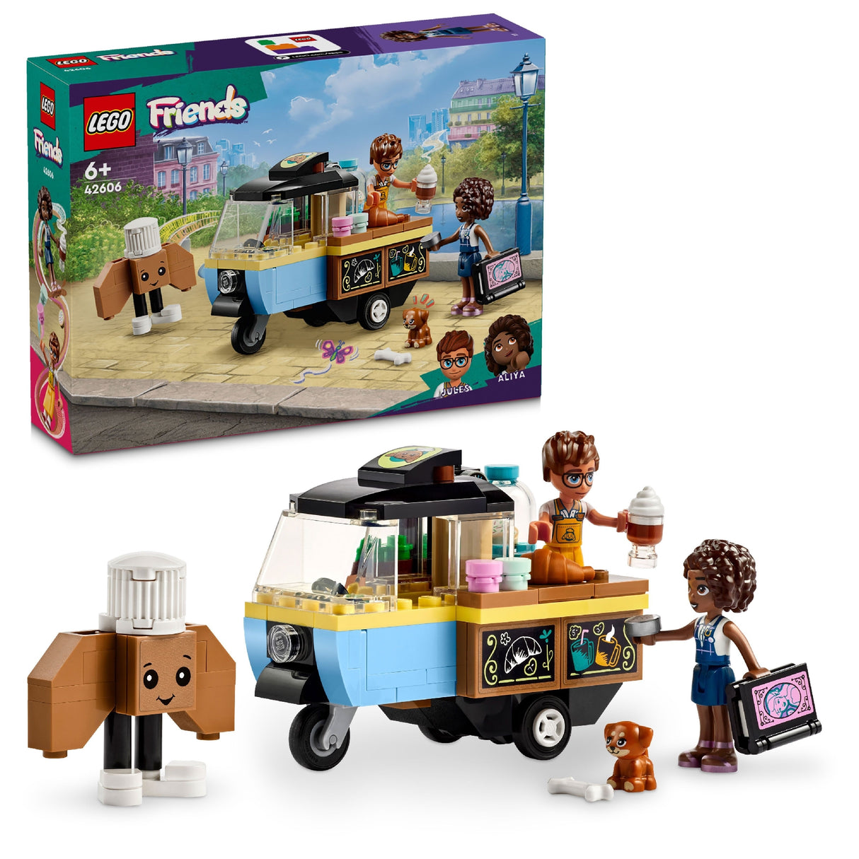 LEGO FRIENDS MOBILE BAKERY FOOD CART 42606 AGE: 6+