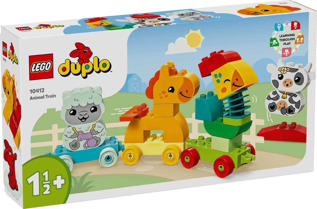 LEGO DUPLO ANIMAL TRAIN 10412 AGE: 1 1/2+