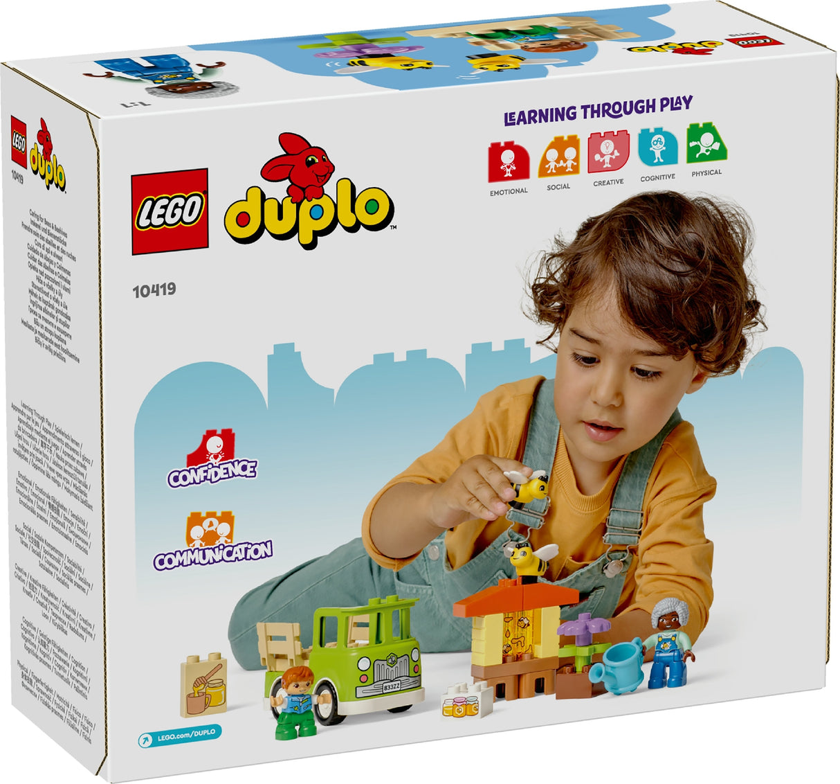 LEGO DUPLO CARING FOR BEES & BEEHIVES 10419 AGE: 2+