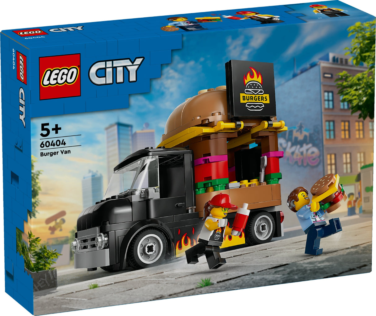 LEGO CITY BURGER TRUCK 60404 AGE: 5+