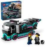 LEGO CITY Race Car and Car Carrier Truck 60406 Age: 6+